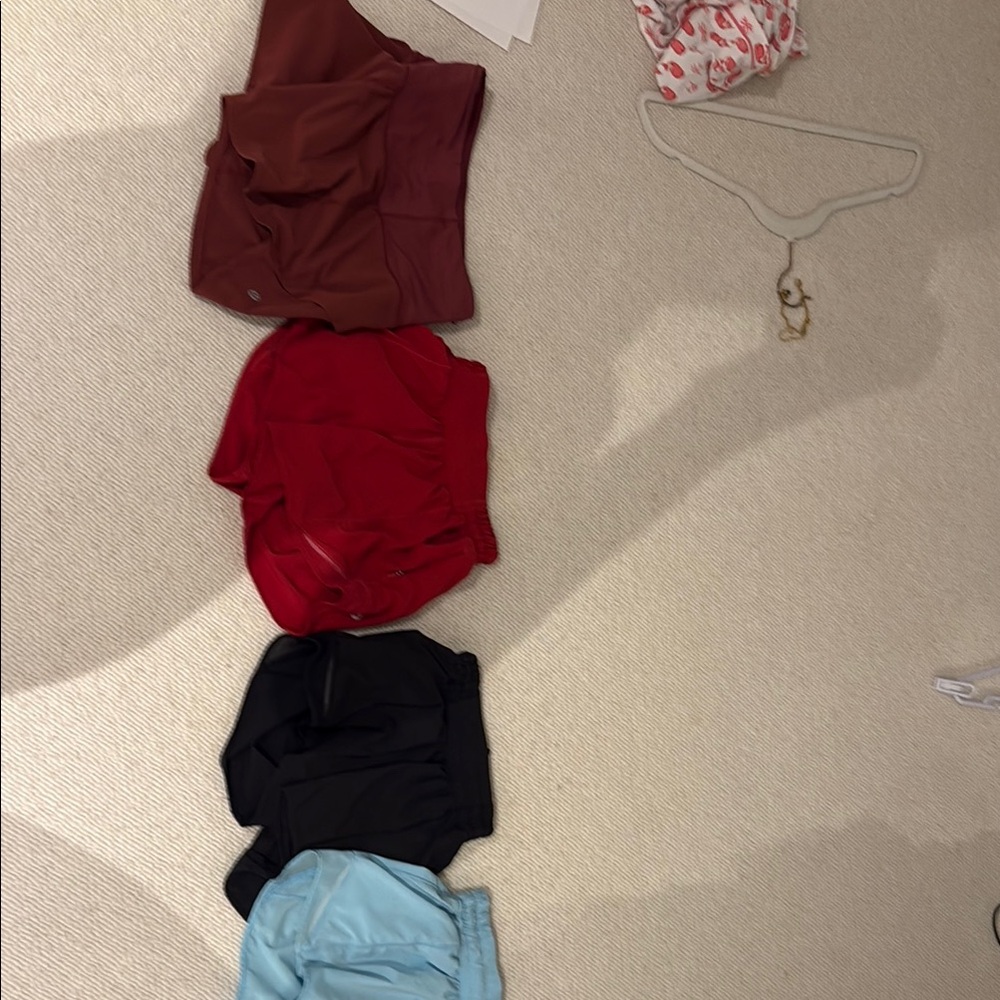 Lululemon shorts!! All size zero super cute